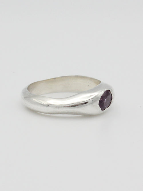 Alexandrite Ripple Ring